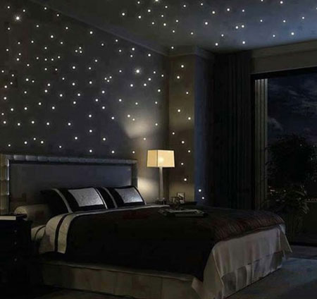 , نورپردازی مدرن اتاق خواب