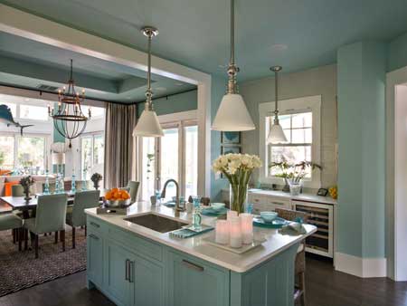 , ایده هایی برای چیدن یک آشپزخانه رنگی و زیبا