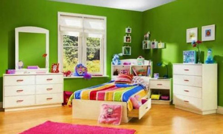 , راهنمای انتخاب رنگ اتاق کودک دختر و پسر