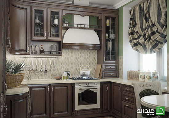 , انواع پرده آشپزخانه در طراحی داخلی خانه!