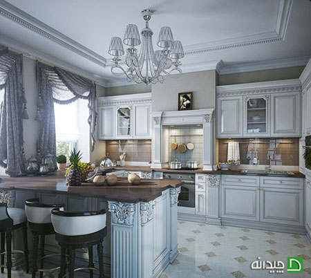 , انواع پرده آشپزخانه در طراحی داخلی خانه!